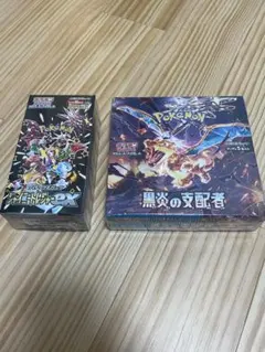 ポケモンカードゲーム シャイニートレジャーV & 黒炎の支配者 セット