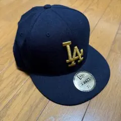 New Era 59FIFTY LA ドジャース サイズ7 1/2 金刺繍