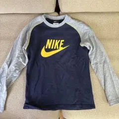 NIKE キッズ トレーナー 130-140cm ネイビー グレーのサムネイル
