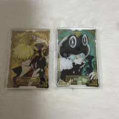 家庭教師ヒットマンREBORN! ステータスカード ベルフェゴール フラン 2点