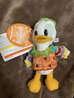 ディズニー ドナルドダック ハロウィン ぬいぐるみバッジ