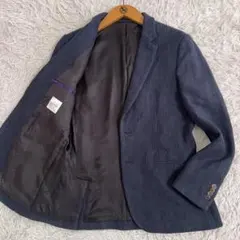 美品✨現行 ポールスミス ジャケット ニット アンコン ドット裏地 総裏 M