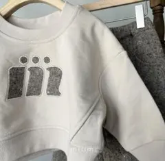 【美品】miiim オリジナルトレーナー Msize