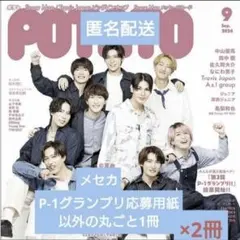 POTATO 2024年 9月号 2冊(抜けページは詳細をご確認ください)