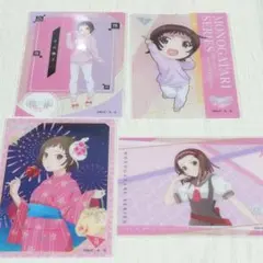 <Monogatari> Series Clear Card Collection Gum Nadeshiko Sengoku