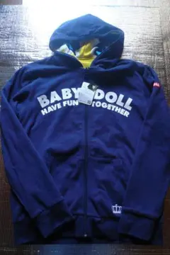 BABYDOLLリバーシブルロゴパーカーM   新品