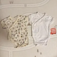 ユニクロ ボディスーツ2枚セット こぐまちゃん
