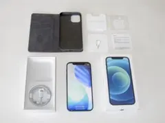 【美品】iPhone12 64GB ブルー　SIMフリー 78% ケース付き
