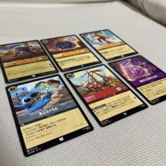 ディズニー　ロルカナ　6枚