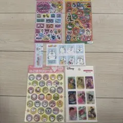 アニメキャラクター ホログラムシール 5点セット