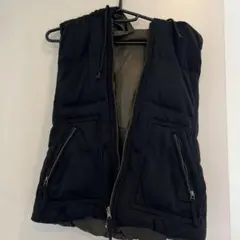 リバーシブル ダウンベスト