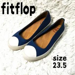 フィットフロップ fitflop フラットシューズ 23.5 キャンバス