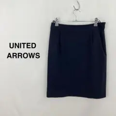UNITED ARROWS ユナイテッドアローズ スカート ネイビー レディース