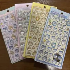 即日発送　ボンボンドロップシール ちいかわ 第一弾 ハチワレ うさぎ 集合 4枚