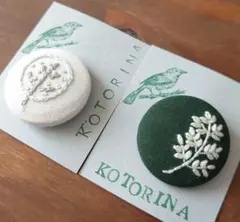 刺繍ブローチ ブローチ