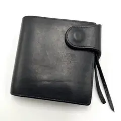 希少 人気 PORTER ポーター 二つ折り財布 925 ブラック レザー 廃盤のサムネイル