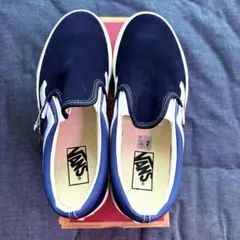 vans slip on レザー 27.5cm 90