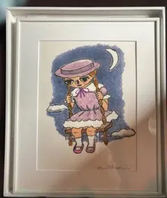 希少 美品 奈良美智 木版画 Tell Me 2014年 直筆サイン入り - メルカリ