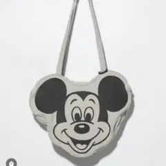 ミッキーマウス トートバッグ グレー