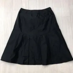 HIROKO BIS ヒロコビス ナイロン スカート ブラック 9 Mのサムネイル