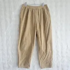 サマンサモスモス コーデュロイ パンツ ベージュ ウエストゴム ゆったり