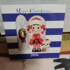 不二家 ペコちゃん ポコちゃん クリスマスプレート 2006