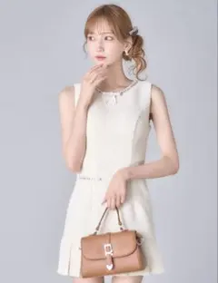 Jewels ツイード ミニドレス