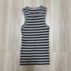 あんな様】Multicolor Stripe TankTop - メルカリ