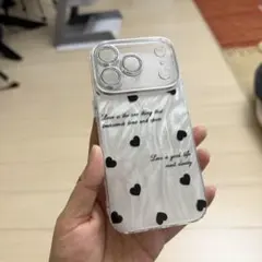 ハート模様のiPhone17pro ケース