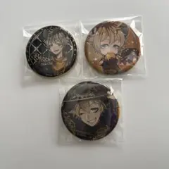 ツイステ 缶バッジ 式典服 寮服 ラギー・ブッチ 3点セット