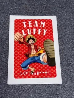 ワンピース　ルフィ　シリアルナンバー入り メダル 未開封】ONE PIECE カード シリアルナンバー入りモンキー・D