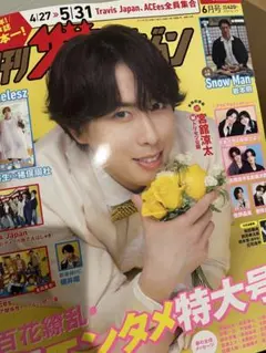 月刊ザテレビジョン　Travis Japan 切り抜き　抜け無し