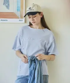 THE CRAFT CREW PRODUCTS メローワッフル半袖Tシャツのサムネイル