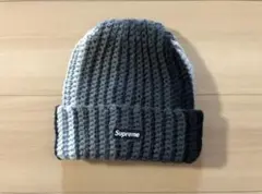 シュプリーム　Gradient Crochet Beanie　黒