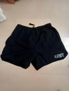 US Army PFU ナイロンショートパンツ ブラック LARGEのサムネイル