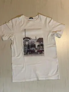 フォトプリント Tシャツ 半袖 ホワイト