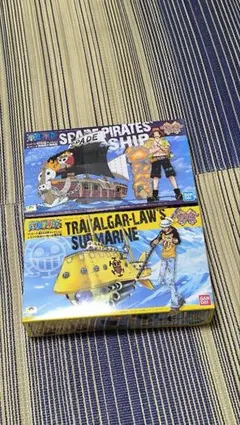ワンピース　トラファルガー・ローの潜水艦　コレクション スペード海賊団の海賊船