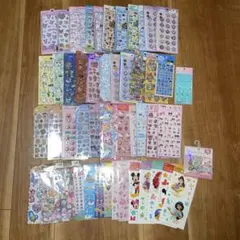 お得☆ボンボンドロップシール他　５０枚　まとめ売り　サンリオ　ディズニー