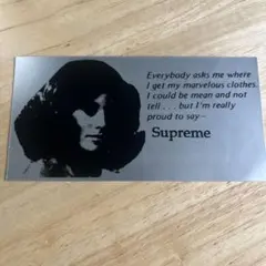 Supreme ステッカー新品未使用
