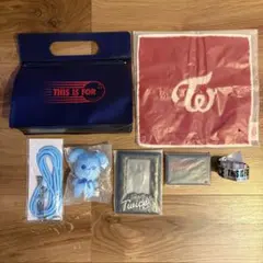 TWICE 【THIS IS FOR】国立競技場アップグレードグッズ、銀テ、スロ