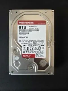 WD Red Pro WD8003FFBX 8TB HDD (WR6) - メルカリ