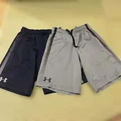 Under Armour ハーフパンツ SM ネイビー/グレーセット