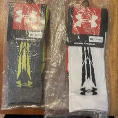 UNDER ARMOUR バスケットボールソックス 2足セット