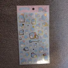 タキシードサム　箔押しシール