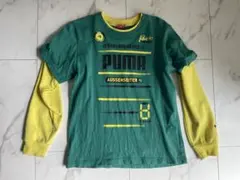プーマ★長袖★Tシャツ★サイズ140★ブラジルカラー★スポーツ★サッカー★