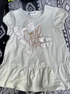 Jill ミントグリーン フリルTシャツ