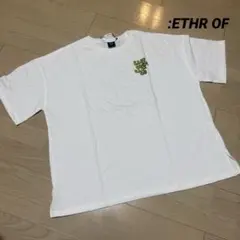 ヤマダヤ【:ETHR OF】ビッグシルエットロゴプリントTシャツ