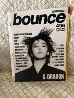 即発送☆bounce 496 G-DRAGON ジヨンBIGBANGタワレコ☆