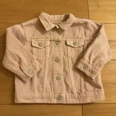 ZARA BABY 80サイズ　薄いピンク デニムジャケット