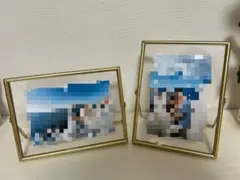 【値下げしました！】ゴールド フォトフレーム 2個セット ウェルカムスペース